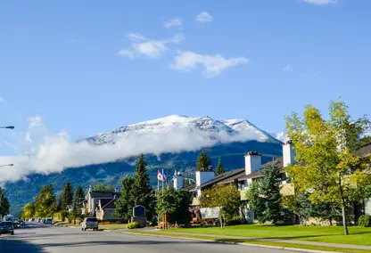 downtown Jasper, Alberta