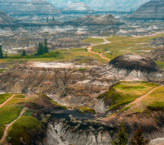 Drumheller Badlands, Horseshoe Canyon, Alberta, Canada